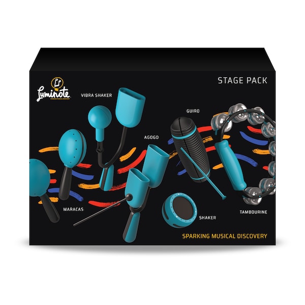 Luminote Percussion Stage Pack, 6-Piece Set LNT6000 - main